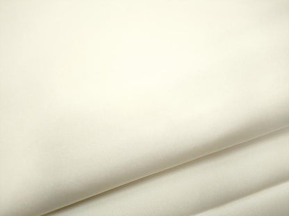 平和屋着物●塩瀬　九寸開き名古屋帯　色無地　生成色　正絹　逸品　CABF8704hy
