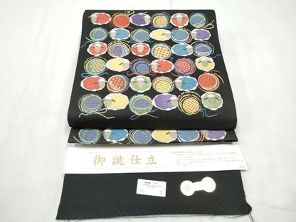 平和屋着物●西陣　大光謹製　六通柄袋帯　唐織　羊　証紙付き　逸品　CABF8730hy