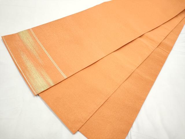 平和屋着物●爪掻き本綴れ　太鼓柄袋帯　更紗花文　金銀糸　正絹　逸品　CABF8735hy