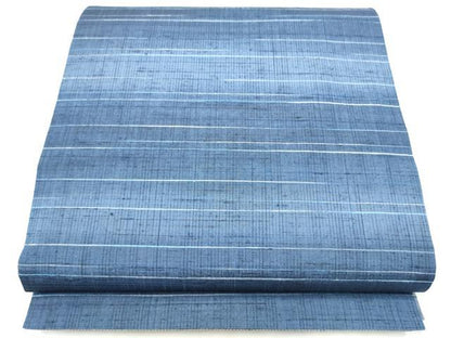 平和屋着物●両面　太鼓柄袋帯　紬地　総刺繍　葡萄蔦の葉文　金糸　正絹　逸品　CABF8744hy
