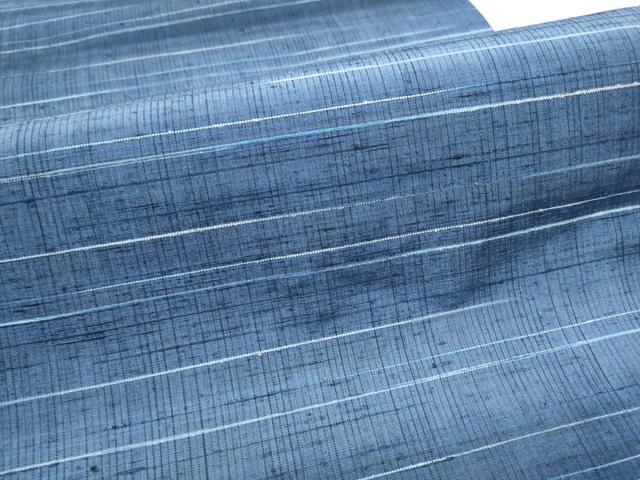 平和屋着物●両面　太鼓柄袋帯　紬地　総刺繍　葡萄蔦の葉文　金糸　正絹　逸品　CABF8744hy