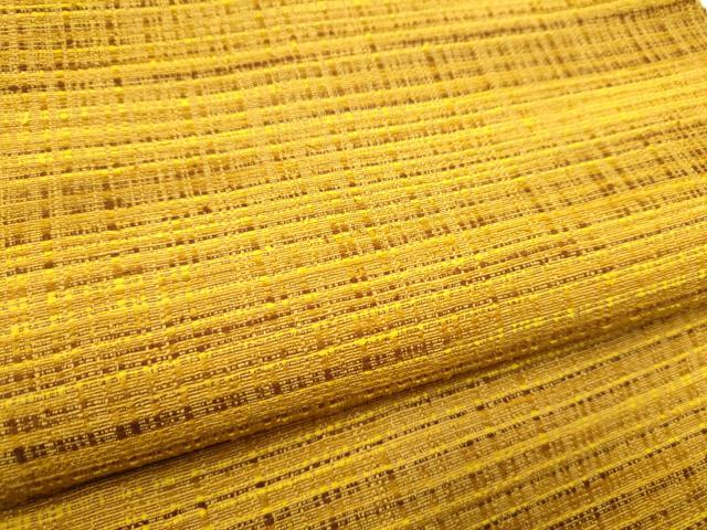 平和屋着物●八寸名古屋帯　紬地　霞文　正絹　逸品　CABF8783hy