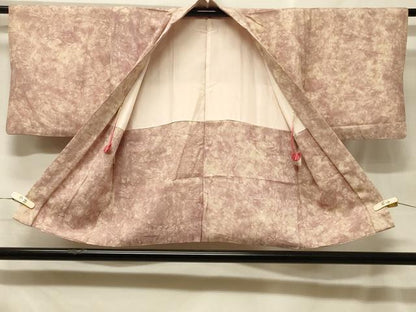 平和屋着物＃羽織　葉づくし地紋　暈し染め　正絹　逸品　CABF8814in