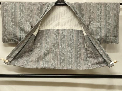 平和屋着物＃羽織　天目織　間道　正絹　逸品　未使用　CABF8817in