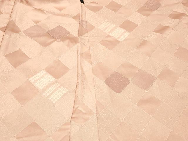 平和屋着物＃羽織　絞り　地紋起こし　菱吉祥文　正絹　逸品　CABF8841in