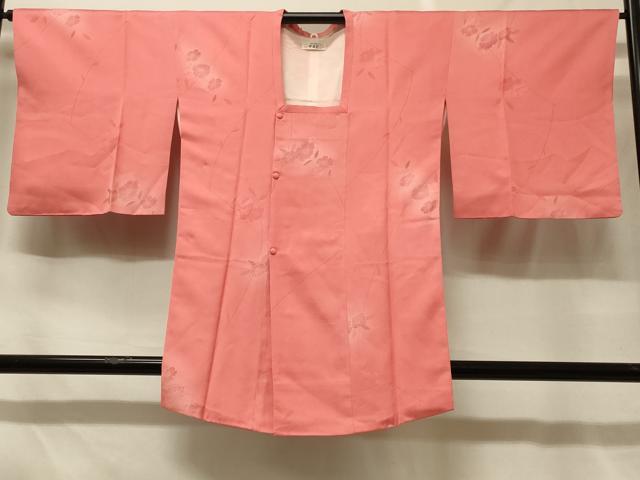 平和屋着物＃道行コート　地紋起こし　草花文　暈し染め　やまと誂製　正絹　逸品　CABF8845in