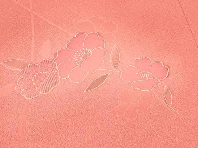 平和屋着物＃道行コート　地紋起こし　草花文　暈し染め　やまと誂製　正絹　逸品　CABF8845in