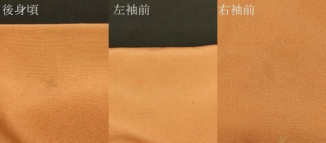 平和屋着物＃羽織　草花文　金糸　正絹　逸品　CABF8849in