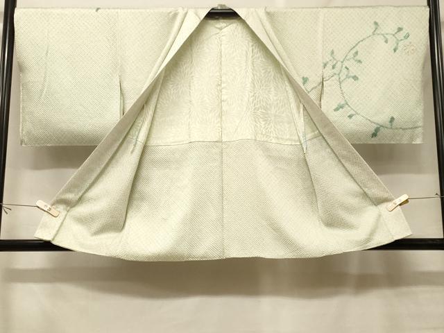 平和屋着物＃羽織　総絞り　枝花文　正絹　逸品　未使用　CABF8859in