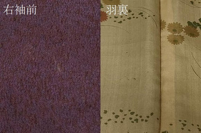 平和屋着物＃羽織　霞文　正絹　逸品　CABF8874in