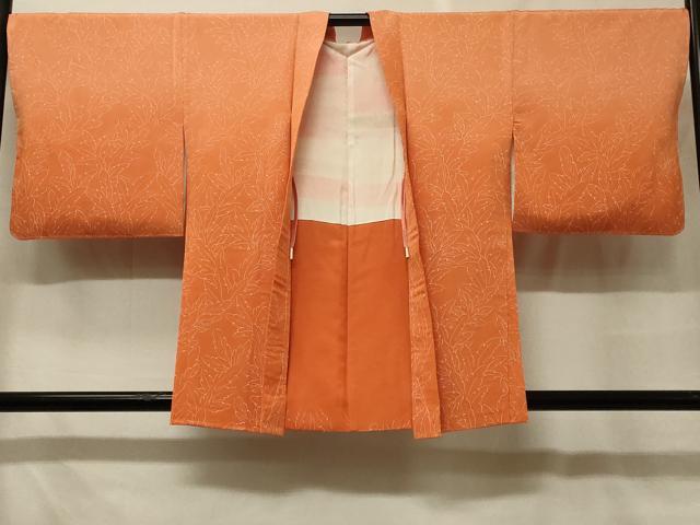 平和屋着物＃羽織　葉づくし　暈し染め　正絹　逸品　未使用　CABF8878in