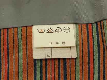 平和屋着物＃道中着　更紗花間道　洗える着物　CABF8887in