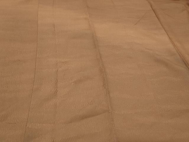平和屋着物＃道行コート　霞地紋　ロング丈　正絹　逸品　CABF8896in