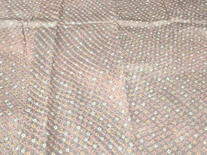平和屋着物＃道行コート　総絞り　鹿の子文様　暈し染め　さが美扱い　正絹　逸品　CABF8907in