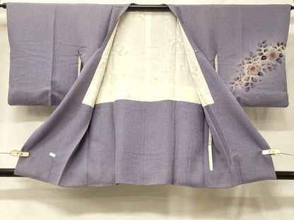 平和屋着物＃道行コート　辻が花　暈し染め　正絹　逸品　CABF8920in