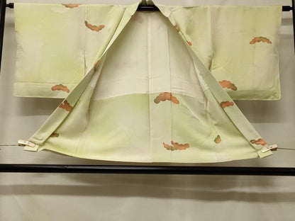 平和屋着物＃羽織　地紋起こし　枝松文　暈し染め　正絹　逸品　未使用　CABF8922in