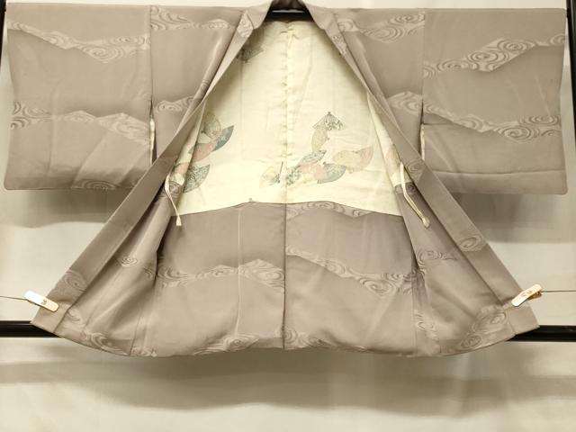 平和屋着物＃羽織　流水文　暈し染め　正絹　逸品　CABF8923in