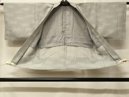 平和屋着物＃羽織　単衣　霞文　たたき染め　正絹　逸品　未使用　CABF8928in