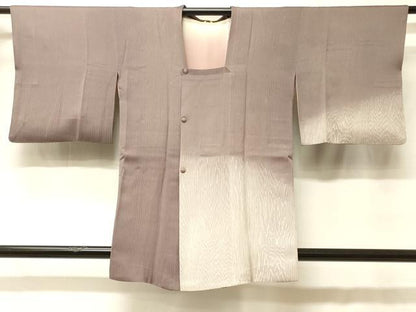 平和屋着物＃東京友禅　熊谷好博子　道行コート　杢目文　暈し染め　さが美扱い　正絹　逸品　CABF8941in