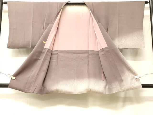 平和屋着物＃東京友禅　熊谷好博子　道行コート　杢目文　暈し染め　さが美扱い　正絹　逸品　CABF8941in
