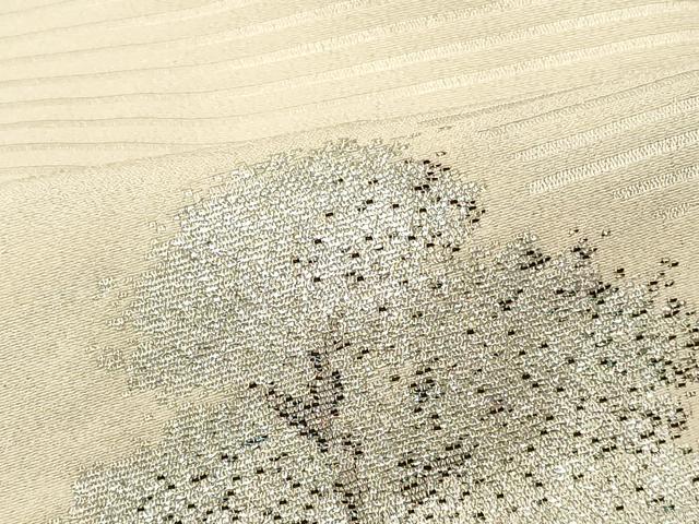 平和屋着物＃羽織　寿光織　遠山風景文　金銀糸　正絹　逸品　CABF8974in