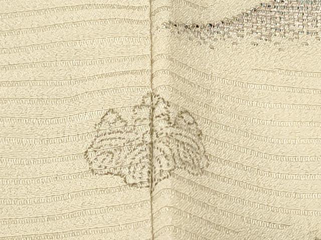 平和屋着物＃羽織　寿光織　遠山風景文　金銀糸　正絹　逸品　CABF8974in