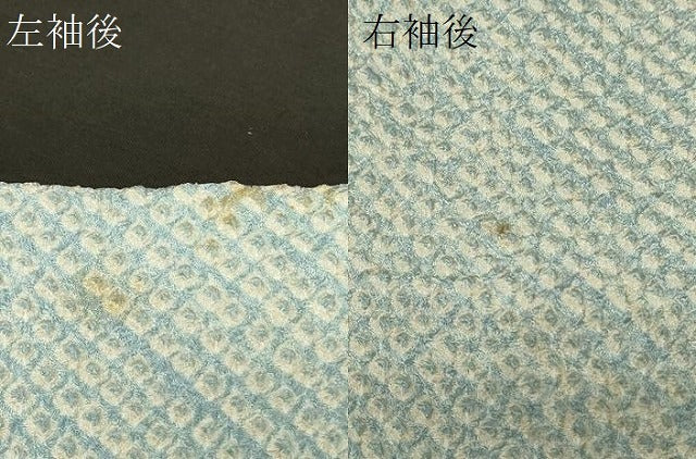 平和屋着物＃羽織　総絞り　草花文　正絹　逸品　CABF8975in