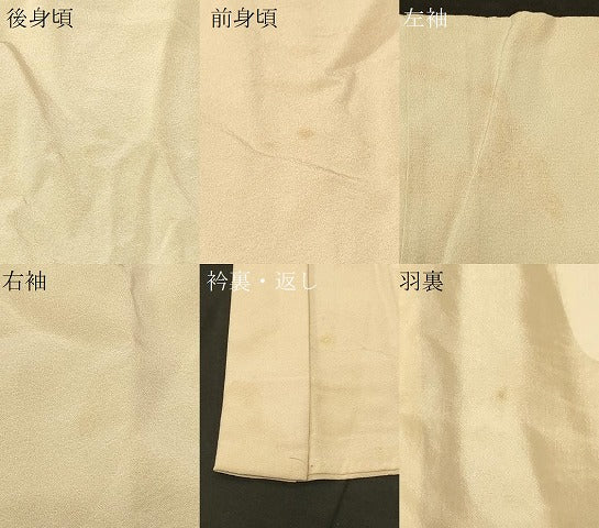 平和屋着物＃羽織　寿光織　立波文　金糸　正絹　逸品　CABF8978in