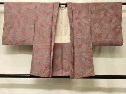 平和屋着物＃羽織　地紋起こし　南天文　正絹　逸品　CABF8981in