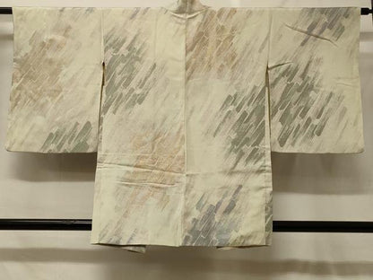 平和屋着物＃羽織　寿光織　霞文　金銀糸　正絹　逸品　CABF8989in