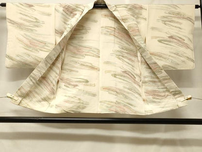 平和屋着物＃羽織　寿光織　霞文　金糸　正絹　逸品　CABF9013in