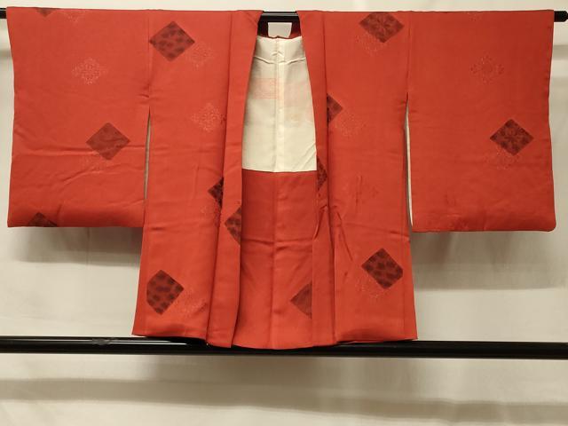 平和屋着物＃羽織　地紋起こし　花菱文　暈し染め　正絹　逸品　CABF9030in