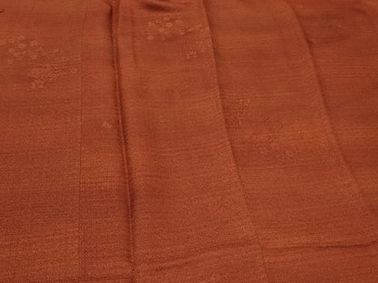 平和屋着物＃道行コート　草花地紋　正絹　逸品　CABF9031in