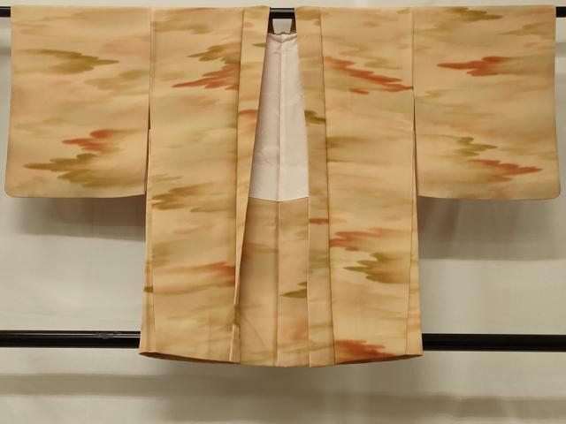 平和屋着物＃羽織　霞文　暈し染め　正絹　逸品　CABF9041in