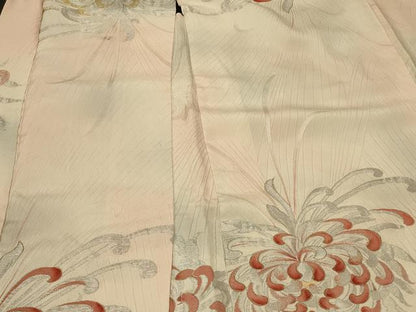 平和屋着物＃羽織　寿光織　乱菊　暈し染め　金銀糸　正絹　逸品　CABF9042in