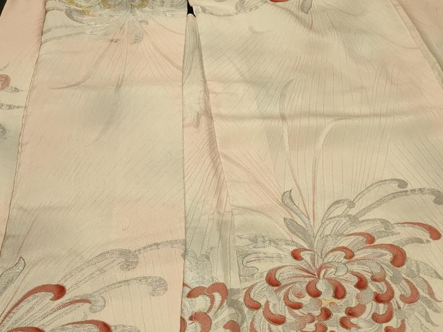 平和屋着物＃羽織　寿光織　乱菊　暈し染め　金銀糸　正絹　逸品　CABF9042in