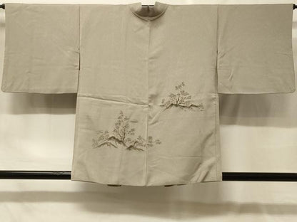 平和屋着物＃羽織　草木文　金彩　正絹　逸品　CABF9065in