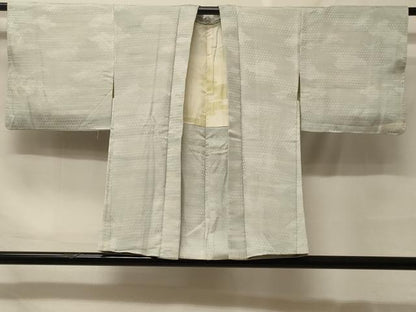平和屋着物＃羽織　亀甲霞地紋　正絹　逸品　CABF9081in
