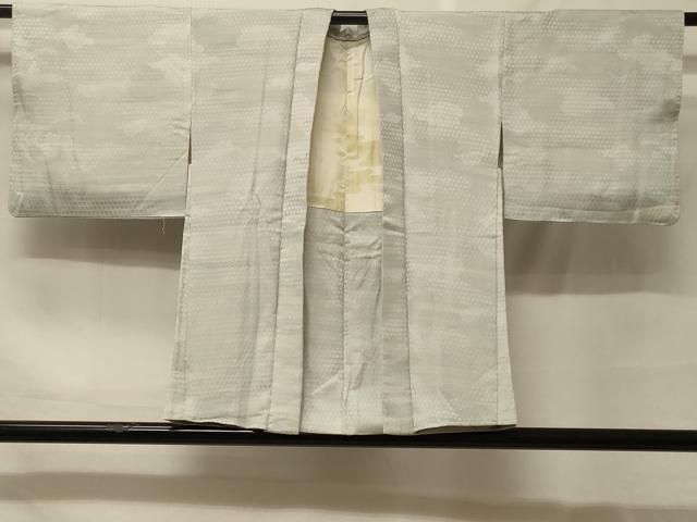 平和屋着物＃羽織　亀甲霞地紋　正絹　逸品　CABF9081in