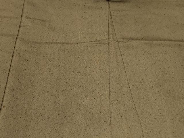 平和屋着物＃男性　羽織　紬地　涅色　正絹　逸品　CABF9083in