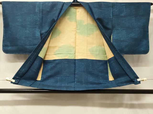 平和屋着物＃羽織　源氏車文　正絹　逸品　未使用　CABF9105in