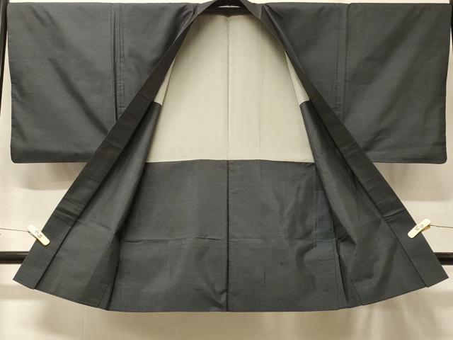 平和屋着物＃男性　本場大島紬　長羽織　80亀甲　総詰め　正絹　逸品　CABF9112in
