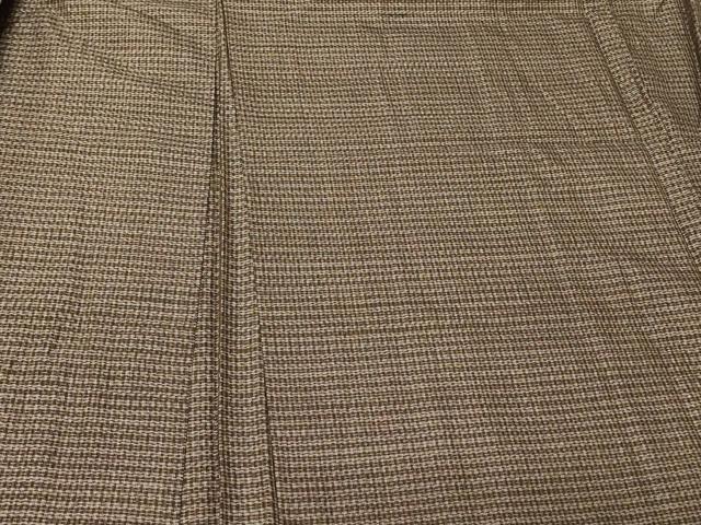 平和屋着物＃男性　本場大島紬　長羽織　絣文様　正絹　逸品　CABF9113in