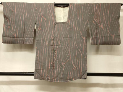平和屋着物＃道行コート　木目絞り　正絹　逸品　CABF9117in
