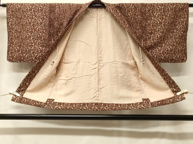 平和屋着物＃羽織　総レース　草花文　正絹　逸品　CABF9123in