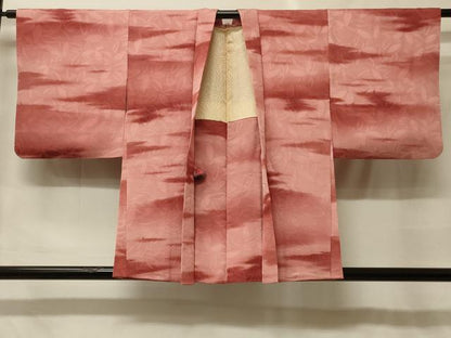 平和屋着物＃羽織　舞葉地紋　暈し染め　正絹　逸品　CABF9125in