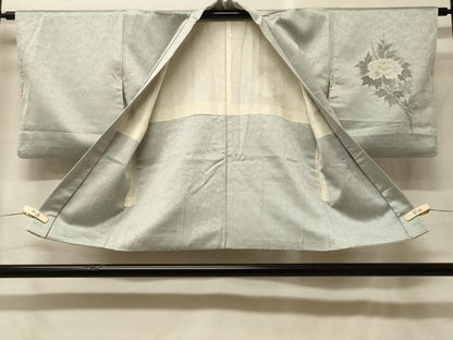 平和屋着物＃羽織　手描き　枝花文　暈し染め　正絹　逸品　CABF9131in