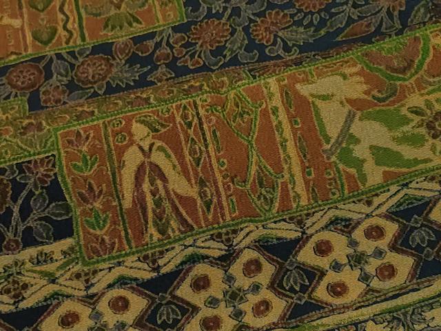 平和屋着物＃羽織　壁画文様　正絹　逸品　CABF9139in