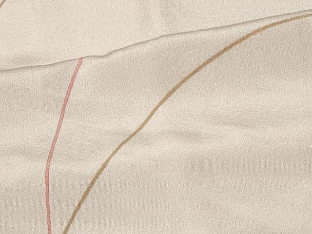 平和屋着物＃道行コート　抽象文　ロング丈　正絹　逸品　未使用　CABF9141in