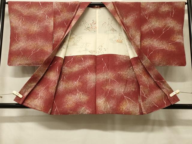 平和屋着物＃羽織　ろうけつ染め　樹林文　正絹　逸品　未使用　CABF9146in